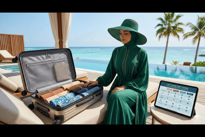 Packing for Resort Life: The 'Drying Time' Matrix (How Many Suits Do You Need?