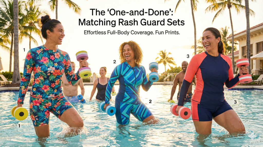 Matching Rash Guard Sets